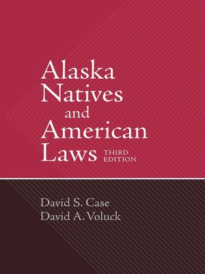 cover image of Alaska Natives and American Laws